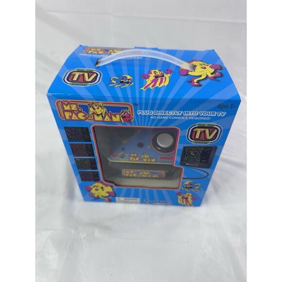 Ms. Pac-Man Gaming System Bandai Namco Plug Directly Into TV Open Box - Picture 2 of 7